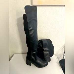 NWT Black Knee High Boots